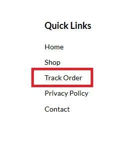 Quick Link Menu